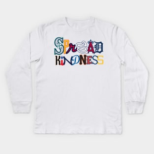 Spread Kindness x MLB x What The!? Kids Long Sleeve T-Shirt